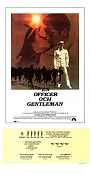 An Officer and a Gentleman 1982 movie poster Richard Gere Debra Winger Taylor Hackford Romance