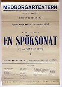 En spöksonat 1941 poster Ingmar Bergman
