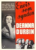 Envis som synden 1939 poster Deanna Durbin