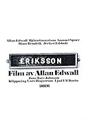 Eriksson 1969 poster Björn Gustafson Inge Edsholt Allan Edwall