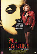 Eve of Destruction 1991 poster Gregory Hines Renee Soutendijk Michael Greene Duncan Gibbins
