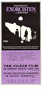 The Exorcist 1973 movie poster Max von Sydow Ellen Burstyn Linda Blair William Friedkin Religion