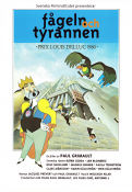 Fågeln och tyrannen 1980 poster Jean Martin Paul Grimault Animerat
