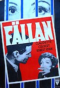 Framed 1947 poster Claudette Colbert Framed 1947 poster Claudette Colbert