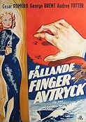 FBI Girl 1954 movie poster Audrey Totter Police and thieves