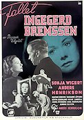 Fallet Ingegerd Bremssen 1942 poster Sonja Wigert