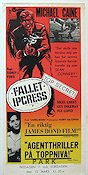 Fallet Ipcress 1965 poster Michael Caine Agenter
