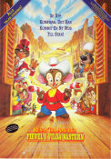 An American Tail Fievel Goes West 1991 movie poster Don Bluth Animation
