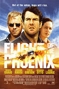 Flight of the Phoenix 2004 movie poster Dennis Quaid Miranda Otto Giovanni Ribisi John Moore Planes