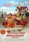 Chicken Run 2000 movie poster Mel Gibson Nick Park Birds Animation
