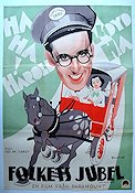 The Milky Way 1936 movie poster Harold Lloyd Eric Rohman art
