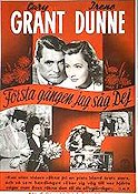 Penny Serenade 1942 movie poster Cary Grant Irene Dunne