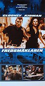 The Peacemaker 1997 movie poster George Clooney Nicole Kidman
