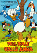 Movie Poster Full rulle med Kalle Anka