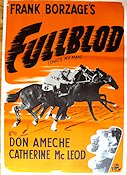 Fullblod 1968 poster Don Ameche Hästar