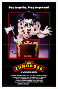 The Funhouse 1983 poster Elizabeth Berridge Tobe Hooper
