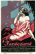Furstegunst 1921 poster Paul Richter Aud Egede-Nissen Uwe Jens Krafft
