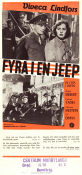 Fyra i en jeep 1951 poster Viveca Lindfors Ralph Meeker Yossi Yadin Leopold Lindtberg Filmen från: Switzerland Krig