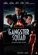 Gangster Squad 2013 poster Sean Penn Ryan Gosling Emma Stone Ruben Fleischer Maffia