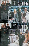 Get Shorty 1995 lobbykort John Travolta Danny de Vito Gene Hackman Rene Russo