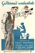 Giftermål undanbedes 1922 poster Edward Everett Horton Ethel Grey Terry Tully Marshall Jess Robbins