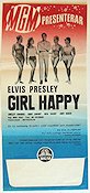 Girl Happy 1965 poster Elvis Presley Damer