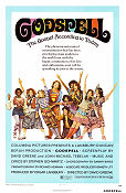 Godspell 1973 movie poster Victor Garber Lynne Thigpen Katie Hanley David Greene Musicals