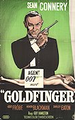 Goldfinger 1964 poster Sean Connery Goldfinger 1964 poster Sean Connery