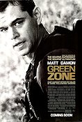 The Green Zone 2010 movie poster Matt Damon Jason Isaacs Greg Kinnear Paul Greengrass