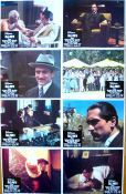 The Godfather: Part 2 1974 lobby card set Al Pacino Robert Duvall Diane Keaton Robert De Niro Francis Ford Coppola Mafia