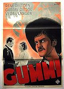 Kautschuk 1939 movie poster Rene Deltgen Gustav Diessl Vera von Langen Eric Rohman art
