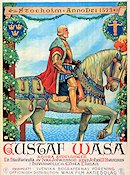 Gustaf Wasa II 1928 movie poster Gösta Ekman John W Brunius