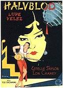 Halvblod 1929 poster Lupe Velez Estelle Taylor Tod Browning Asien