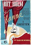 Hanna i societen 1940 poster Rut Holm