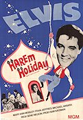 Harem Holiday 1966 movie poster Elvis Presley Mary Ann Mobley