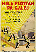 Hit the Deck 1930 movie poster Polly Walker Jack Oakie Luther Reed Dance