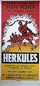 Herkules 1961 movie poster Steve Reeves Sword and sandal