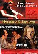 Hilary and Jackie 1998 movie poster Emily Watson Rachel Griffith James Frain Anand Tucker