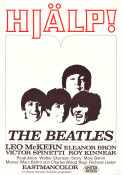 Help! 1965 movie poster Beatles John Lennon Paul McCartney George Harrison Richard Lester Rock and pop Musicals