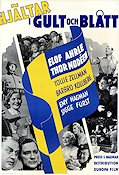 Hjältar i gult och blått 1940 movie poster Elof Ahrle Thor Modéen