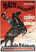 Hjälteskvadronen 1941 poster Gary Cooper Madeleine Carroll Cecil B DeMille