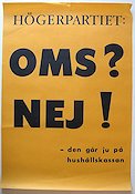 Poster OMS Nej