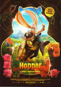 Hopper et le hamster des ténebres 2022 movie poster Joe Ochman Benjamin Mousquet Animation
