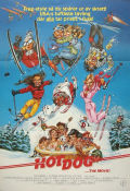 Hot Dog the Movie 1983 poster David Naughton Berg Vintersport