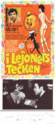 I lejonets tecken 1976 poster Ole Söltoft Sigrid Horne-Rasmussen Else Petersen Ann-Marie Berglund Werner Hedman Danmark