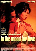 In the Mood for Love 2000 poster Maggie Cheung Tony Leung Kar-Wai Wong Filmen från: Hong Kong Romantik Asien