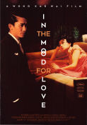 In the Mood for Love 2000 poster Maggie Cheung Tony Leung Kar-Wai Wong Filmen från: Hong Kong Romantik Asien