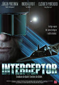 Interceptor 1992 poster Jürgen Prochnow Andrew Divoff Elizabeth Morehead Michael Cohn Flyg