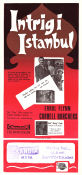 Istanbul 1957 movie poster Errol Flynn Cornell Borchers John Bentley Joseph Pevney
