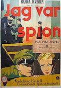 I Was a Spy 1934 poster Madeleine Carroll I Was a Spy 1934 poster Madeleine Carroll